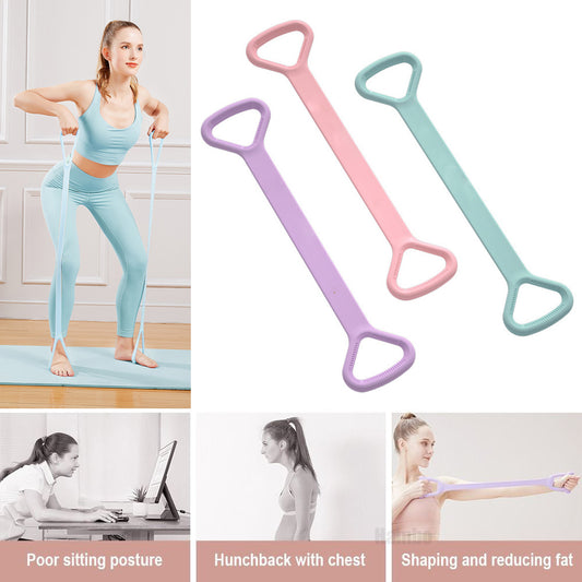 Yoga & Fitness Resistance Band – Full-Body Toning & Strength Training | Elastic Bands for Arms, Back, Chest & Shoulders | Ideal for Pilates, Yoga, Stretching & Physical Therapy