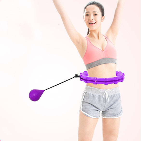 Adjustable Fitness Hoop – Detachable Massage Hoop for Abdominal & Waist Training, Weight Loss, and Home Gym Workouts